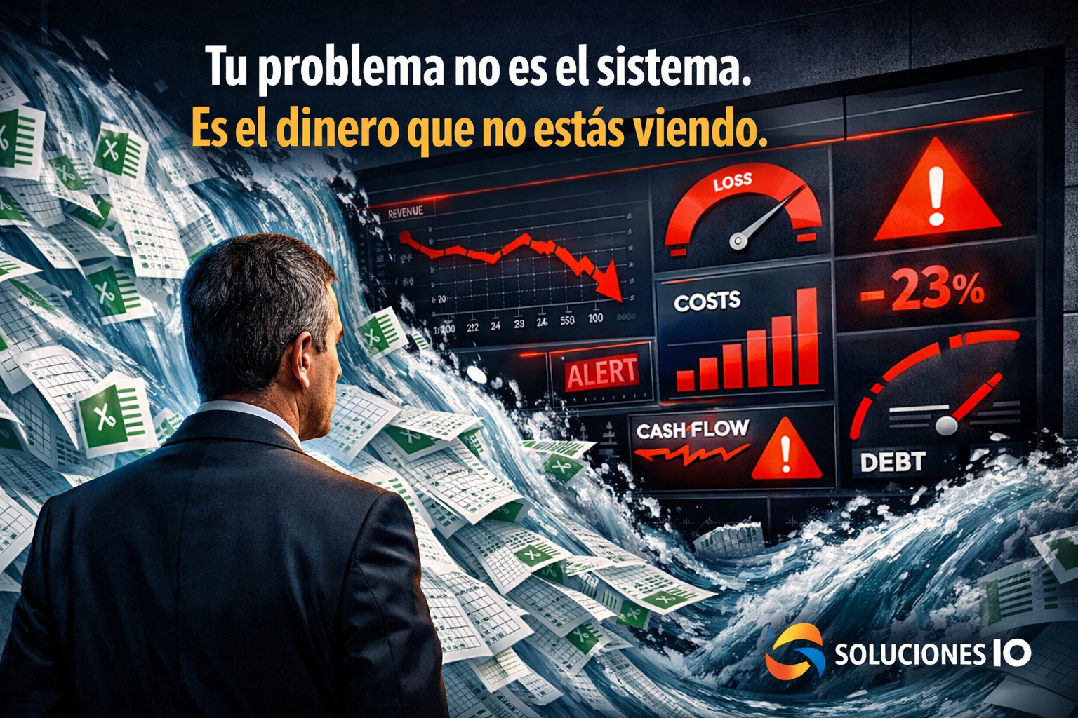 Tu área financiera no necesita otro sistema. Necesita dejar de perder dinero